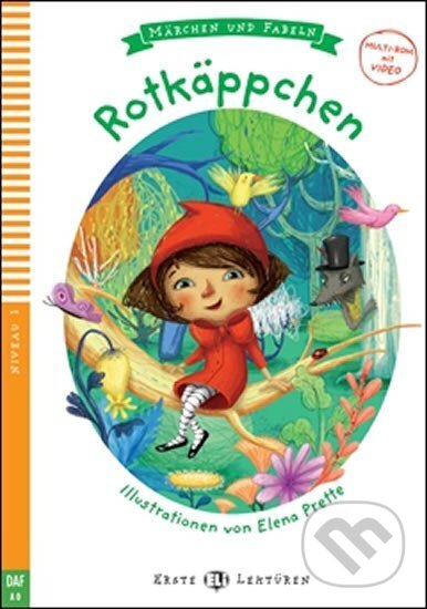 Levně Erste ELI Lektüren 1/A0: Rotkäppchen+ Downloadable Multimedia - kniha z kategorie Jazykové učebnice a slovníky