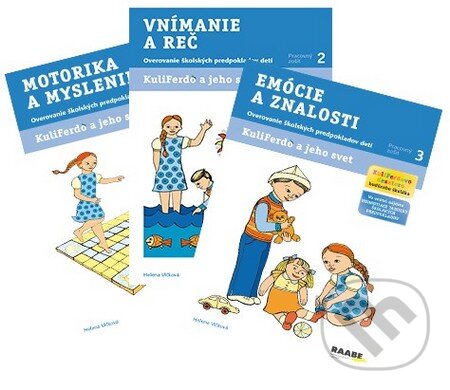 Levně Kuliferdo - školská zrelosť (overovanie) (Súbor 3 pracovných zošitov) - kniha z kategorie Materská škola a predškoláci