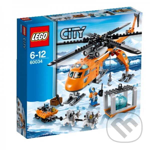 LEGO City 60034 Polárny heli-žeriav, LEGO, 2014