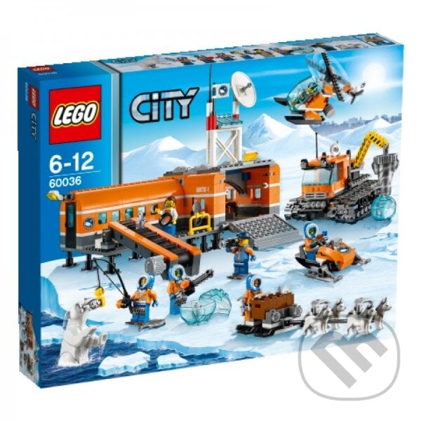 LEGO City 60036 Polárny základný tábor, LEGO, 2014