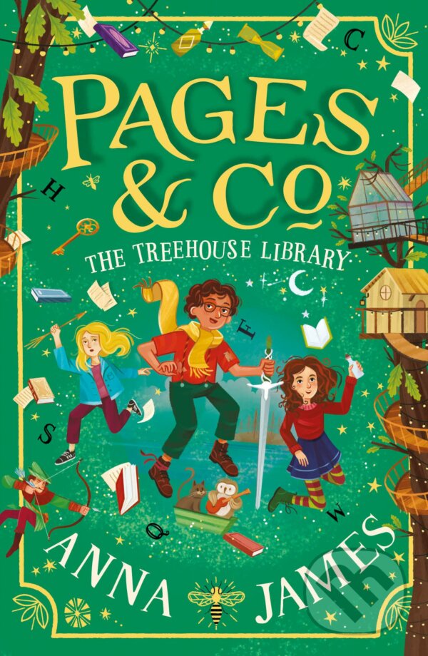 Levně Pages & Co.: The Treehouse Library - Anna James, Marco Guadalupi (Ilustrátor) - kniha z kategorie Beletria
