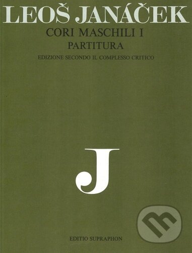 Levně Cori maschili I - Leoš Janáček - kniha z kategorie Noty