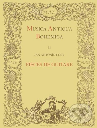 Levně Pieces de guitare - Jan Antonín Losy - kniha z kategorie Noty