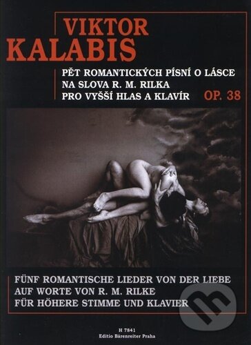 Levně Pět romantických písní o lásce na slova R. M. Rilka - kniha z kategorie Noty