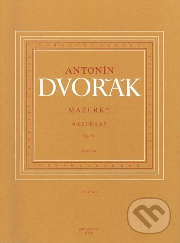 Mazurky - Antonín Dvořák, Bärenreiter Praha, 2023