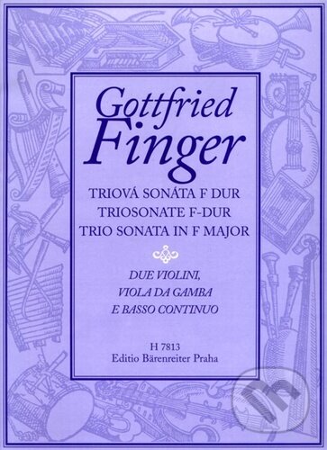 Levně Triová sonáta F dur - Gottfried Finger - kniha z kategorie Noty