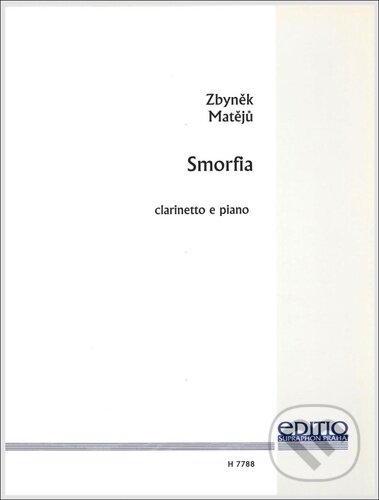 Levně Smorfia (clarinetto e piano) - Zbyněk Matějů - kniha z kategorie Noty