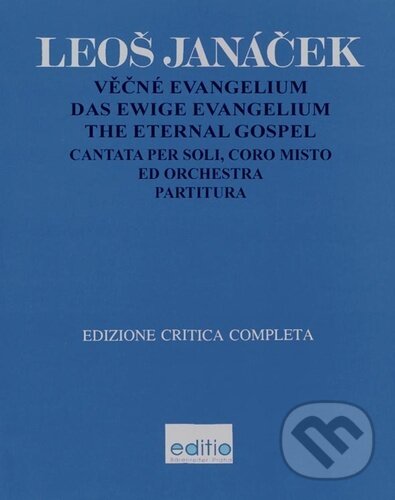 Levně Věčné evangelium - Leoš Janáček - kniha z kategorie Noty