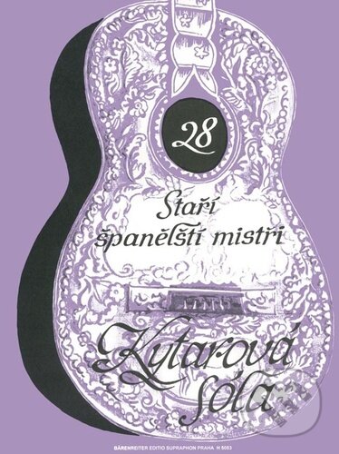 Levně Staří španělští mistři (Kytarová sóla) - kniha z kategorie Noty