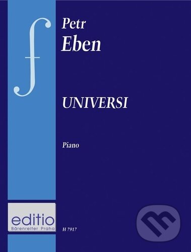 Levně Universi (Piano) - Petr Eben - kniha z kategorie Noty