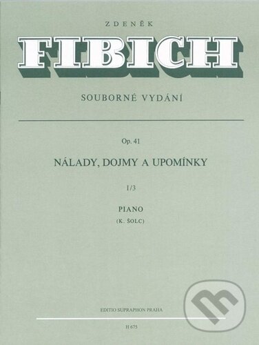 Levně Nálady, dojmy a upomínky op. 41/III (Piano) - Zdeněk Fibich - kniha z kategorie Noty