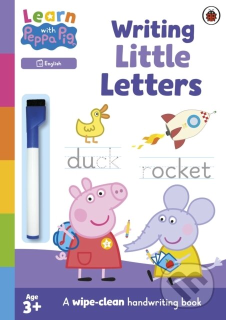 Kniha: Learn with Peppa: Writing Little Letters (Ladybird Books)