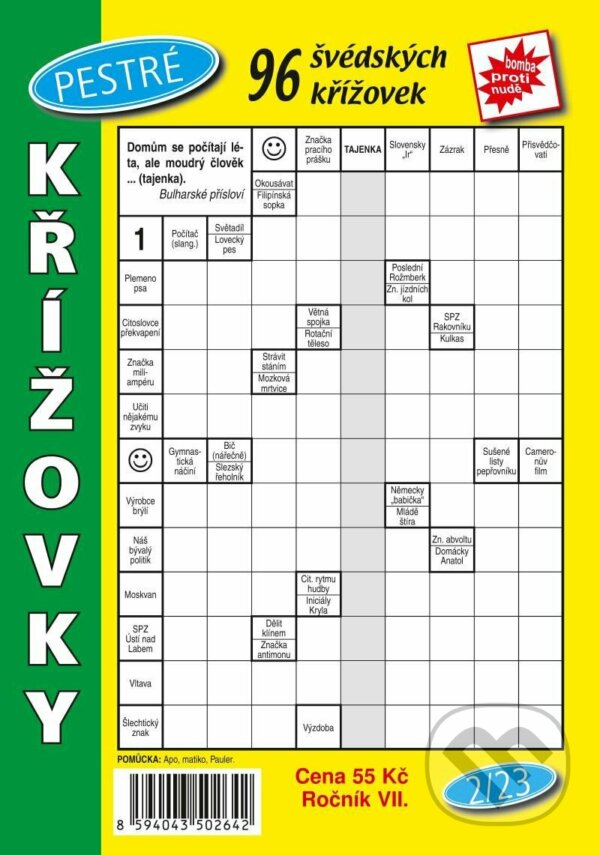 Levně Pestré křížovky 2/2023 - kniha z kategorie Švédske