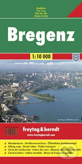 Levně PL 04 Bregenz 1:10 000 / plán města