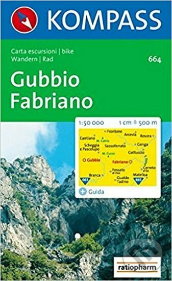 Levně Gubbio,Fabriano 664 / 1:50T NKOM