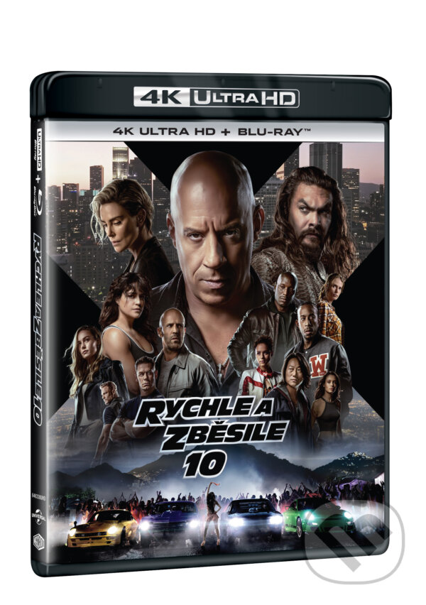 Levně Rychle a zběsile 10 Ultra HD Blu-ray (UHD Blu-ray + Blu-ray) - film z kategorie Akčné a dobrodružné
