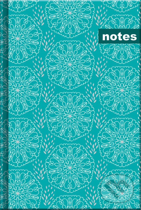 Levně Notes Snowflake (s pútkom) (štvorčekovaný)