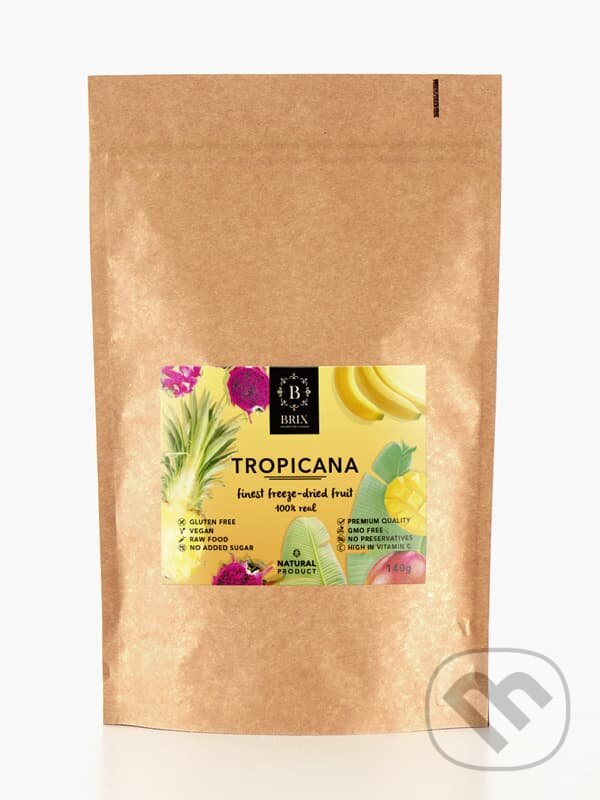 Levně Tropicana - 4 druhy ovocia mix - XXL (550 g)