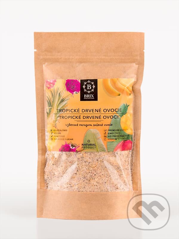 Levně Tropické drvené ovocie – mix 8 druhov (130 g)