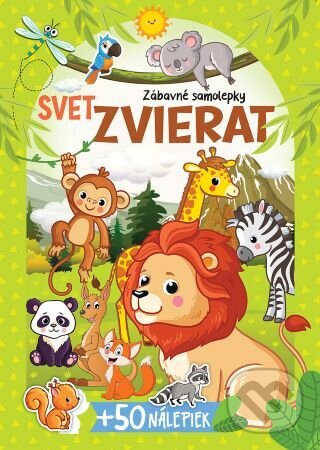 Kniha: Svet zvierat + 50 nálepiek (Foni book)