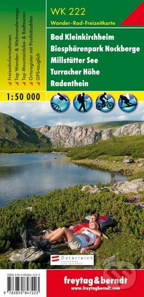 Levně 222 Bad Kleinkirchheim 1:50 000