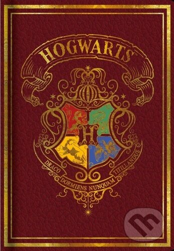 Levně Blok A5 Harry Potter Colourful červený