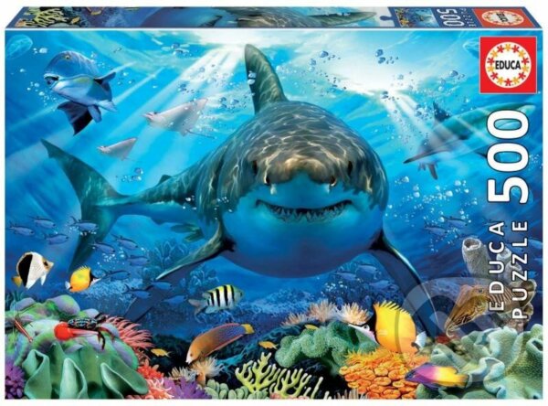 Levně Bílý žralok - puzzle z kategorie Zvieratá