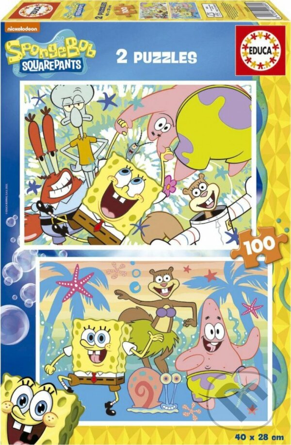 Levně Sponge Bob - puzzle z kategorie Ostatné