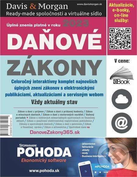 E-kniha: Daňové zákony 2023 XXL ProFi SR (Autorský kolektiv). DonauMedia