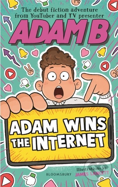 Levně Adam Wins the Internet - Adam B, James Lancett (Ilustrátor) - kniha z kategorie Pre deti a mládež