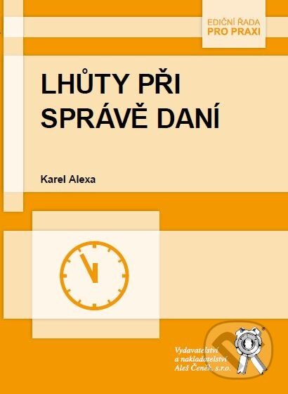 Kniha Lhůty při správě daní