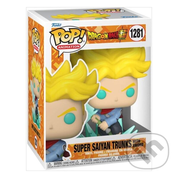 Levně Funko POP Animation: Dragon Ball Super - Super Sayian Trunks w/ Sword