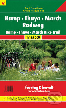 Levně Cyklomapa Kamp-Thaya-March Radweg 1:125 000