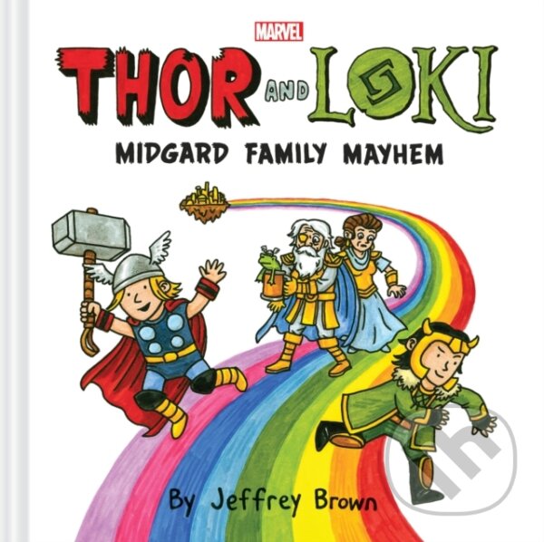 Levně Thor and Loki (Midgard Family Mayhem) - Jeffrey Brown - kniha z kategorie Komiksy