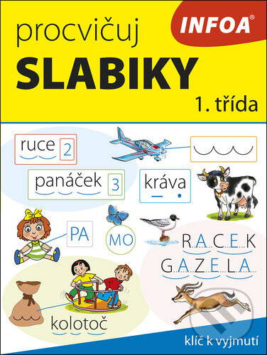 Levně Procvičuj slabiky 1. třída (klíč k vyjmutí) - kniha z kategorie Hravé úlohy