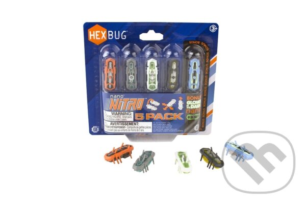 Spoločenská hra: HEXBUG Nano V2 Nitro 5 pack (HEXBUG). HEXBUG, 2023