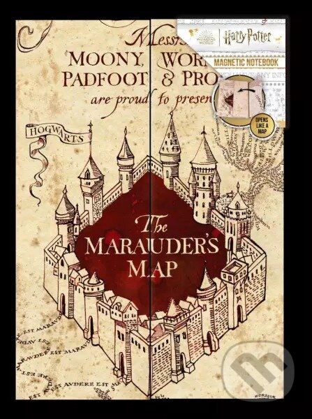Levně Harry Potter blok - Záškodnícka mapa