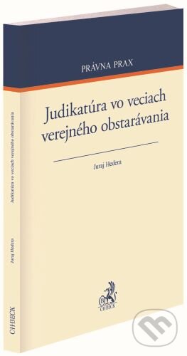 Kniha Judikatúra vo veciach verejného obstarávania