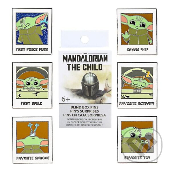 Levně Funko Enamel Pins: Star Wars Mandalorian - The Child (Blind box pin)