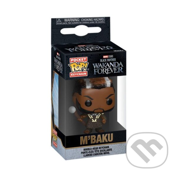 Levně Funko POP Keychain: Black Panter Wakanda Forewer - M´Baku