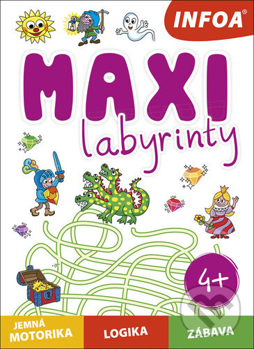 Levně Maxi labyrinty (4+) - kniha z kategorie Hravé úlohy