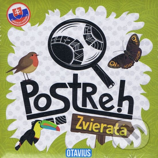 Společenská hra: Postreh! Zvieratá (OTAVIUS). OTAVIUS, 2023