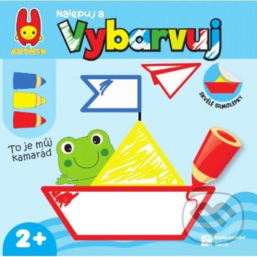 Levně To je můj kamarád (Nalepuj a vybarvuj) - kniha z kategorie Omaľovávanky