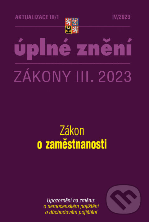 Levně Aktualizace III/1 - o zaměstnanosti