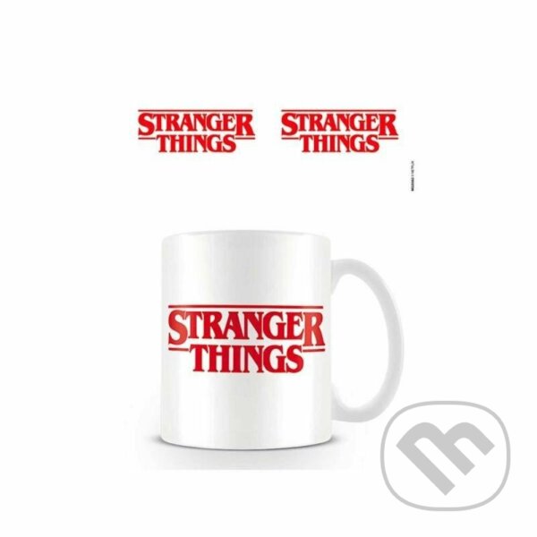 Levně Stranger Things Hrnček 320 ml - Logo