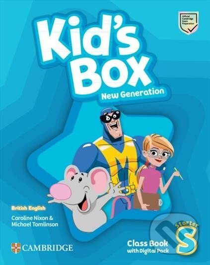 Levně Kid´s Box New Generation Starter: Class Book with Digital Pack British English - kniha z kategorie Jazykové učebnice a slovníky