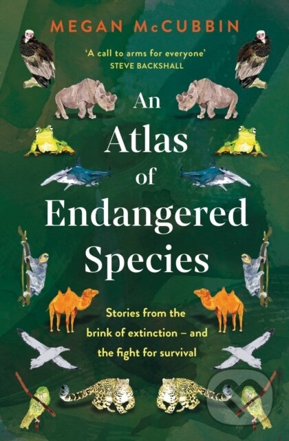 Levně An Atlas of Endangered Species - Megan McCubbin - kniha z kategorie Biológia
