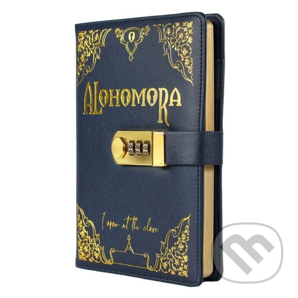 Levně Zápisník Harry Potter - Alohomora, so zámkom