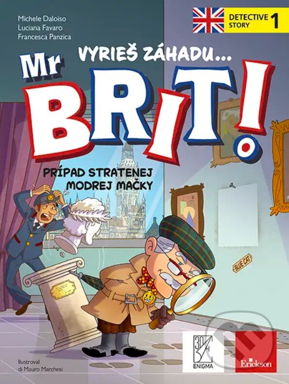 Levně Mr. Brit I. - Vyrieš záhadu (angličtina v detektívke) - kniha z kategorie Jazykové učebnice a slovníky