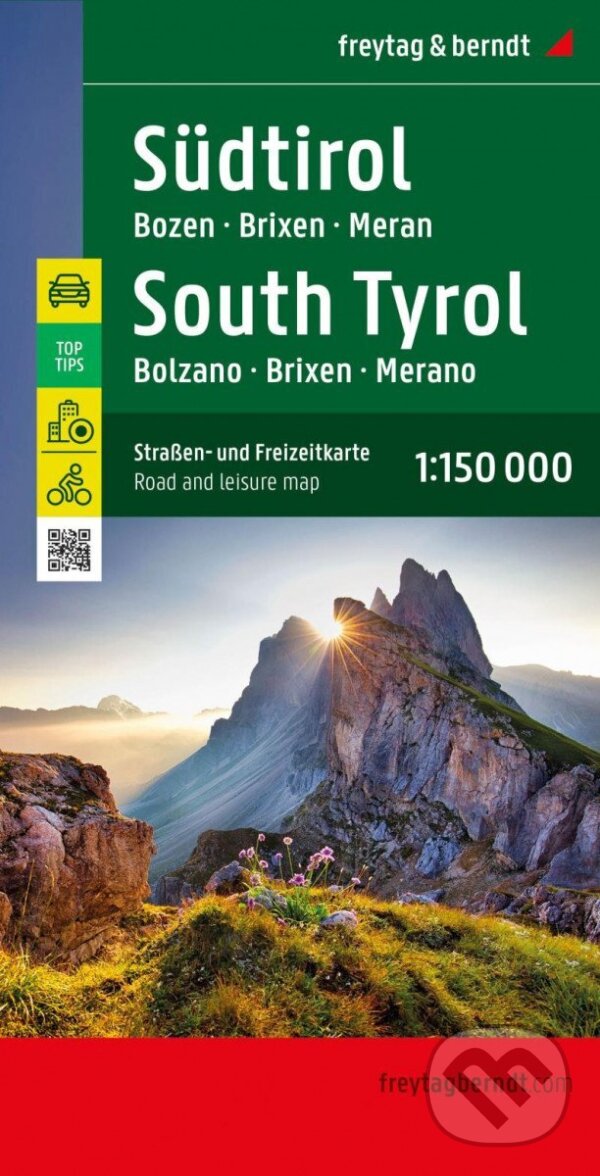 Levně Jižní Tyrolsko 1:150 000 / automapa